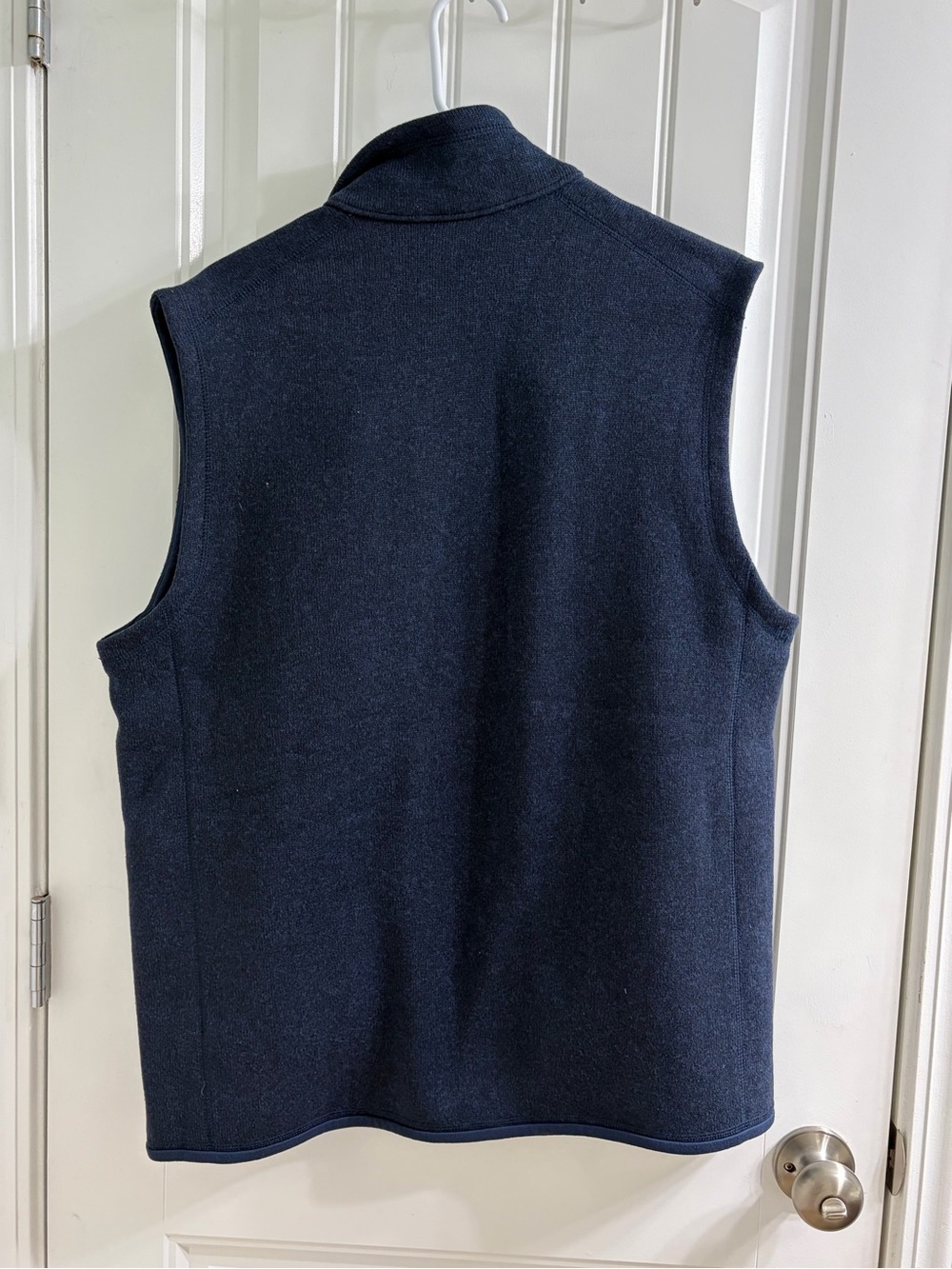 Patagonia Men’s Better Sweater Vest Navy Full-Zip Sherpa Lined L - Picture 5 of 9